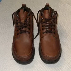 Mens New Abeo Waterproof Dri-Walk Deep Olive Lace-up Boot/Shoes 9.5 M ABEO Ridley - Boots in Brown - Walmart.com main image 4